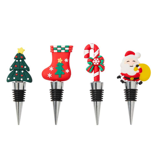 Ambrosia Santas Workshop Wine Stopper - Surprise Style Selection
