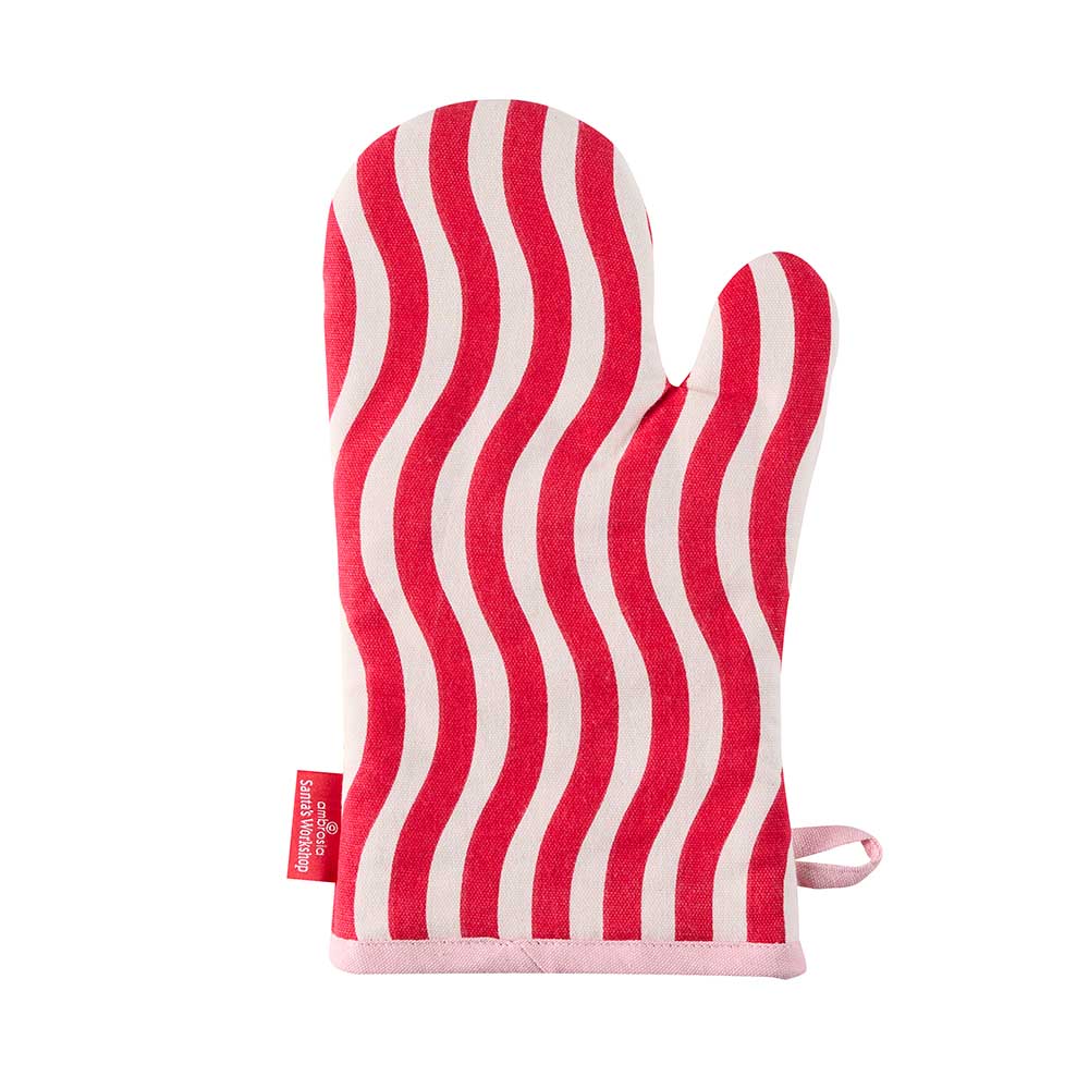 Ambrosia Santas Workshop Oven Mitt