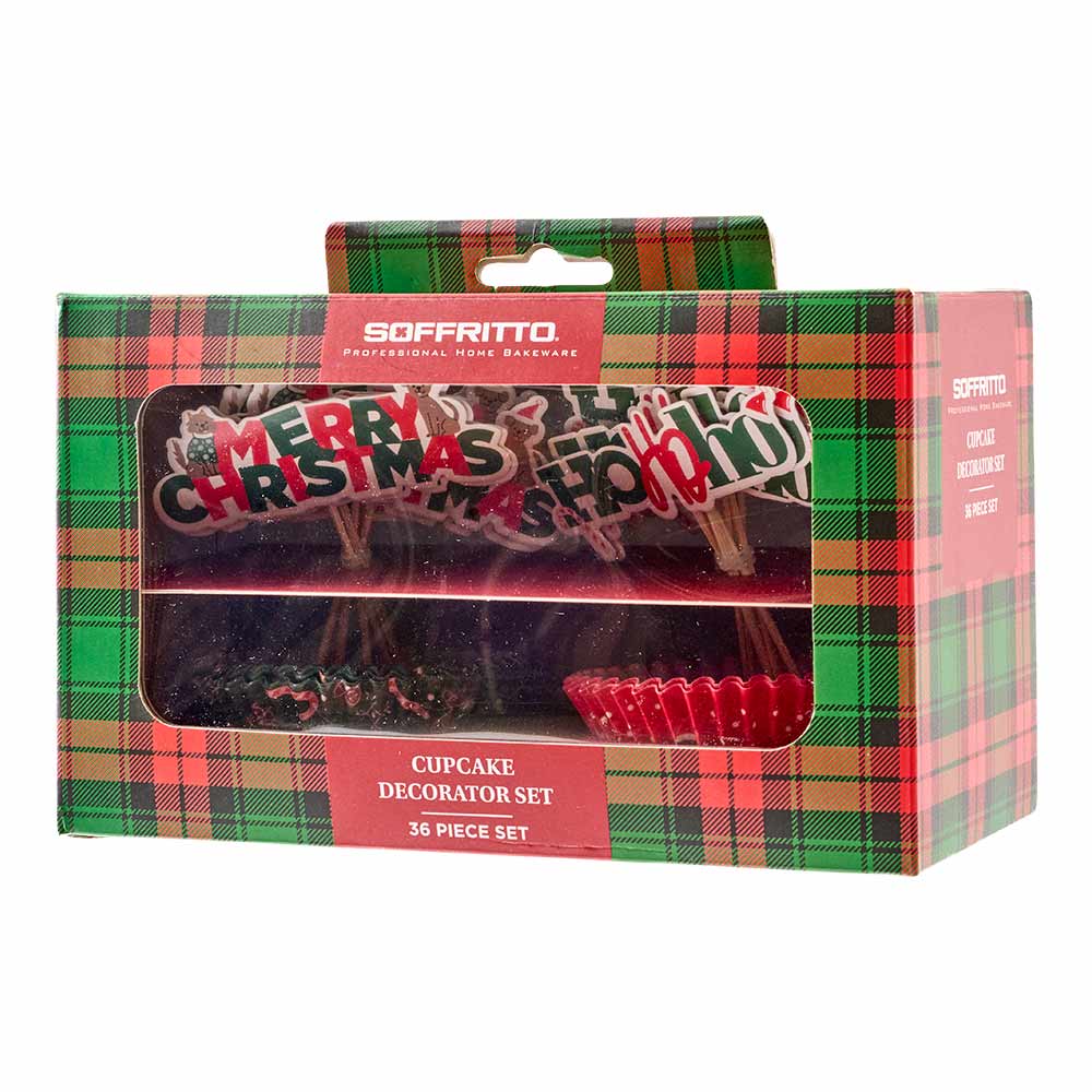 Soffritto Professional Bake 36 Piece Cupcake Decoration Set