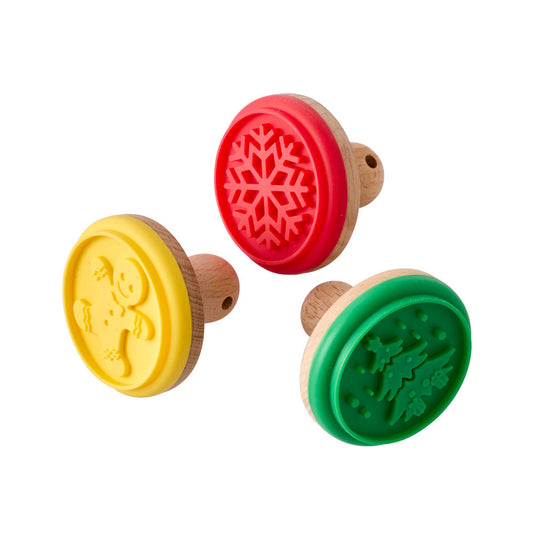 Cookie Stamp 6.5cm Christmas tree, snowflake, or gingerbread man