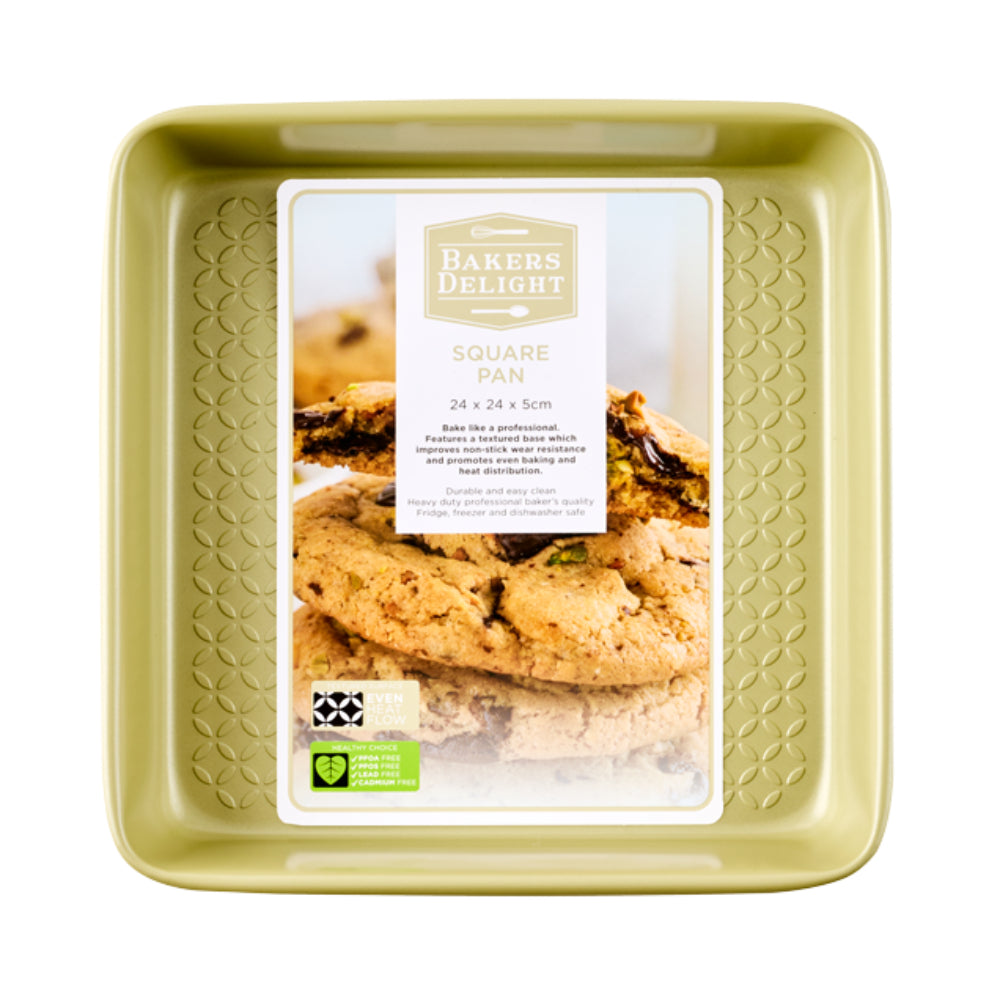 Bakers Delight Cuisson Square Pan Matcha