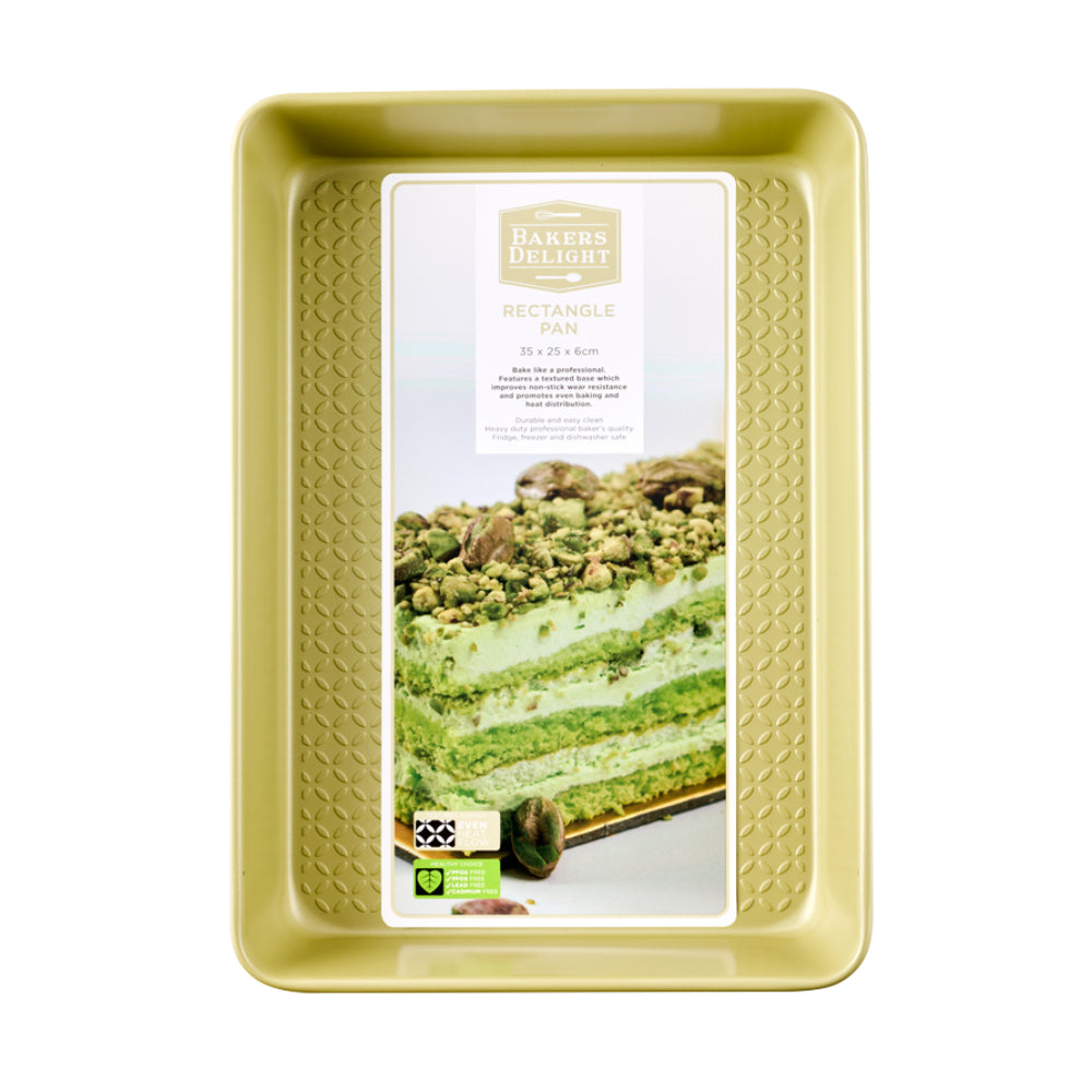 Bakers Delight Cuisson Rectangle Pan Matcha