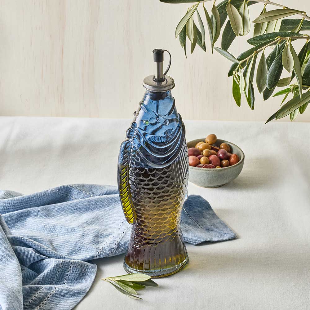 Ambrosia Azure Oil Bottle Fish