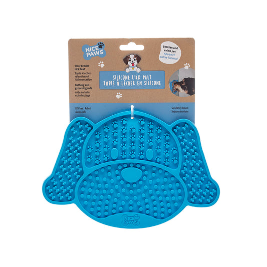 Nice Paws Silicone Lick Mat - Designs May Vary