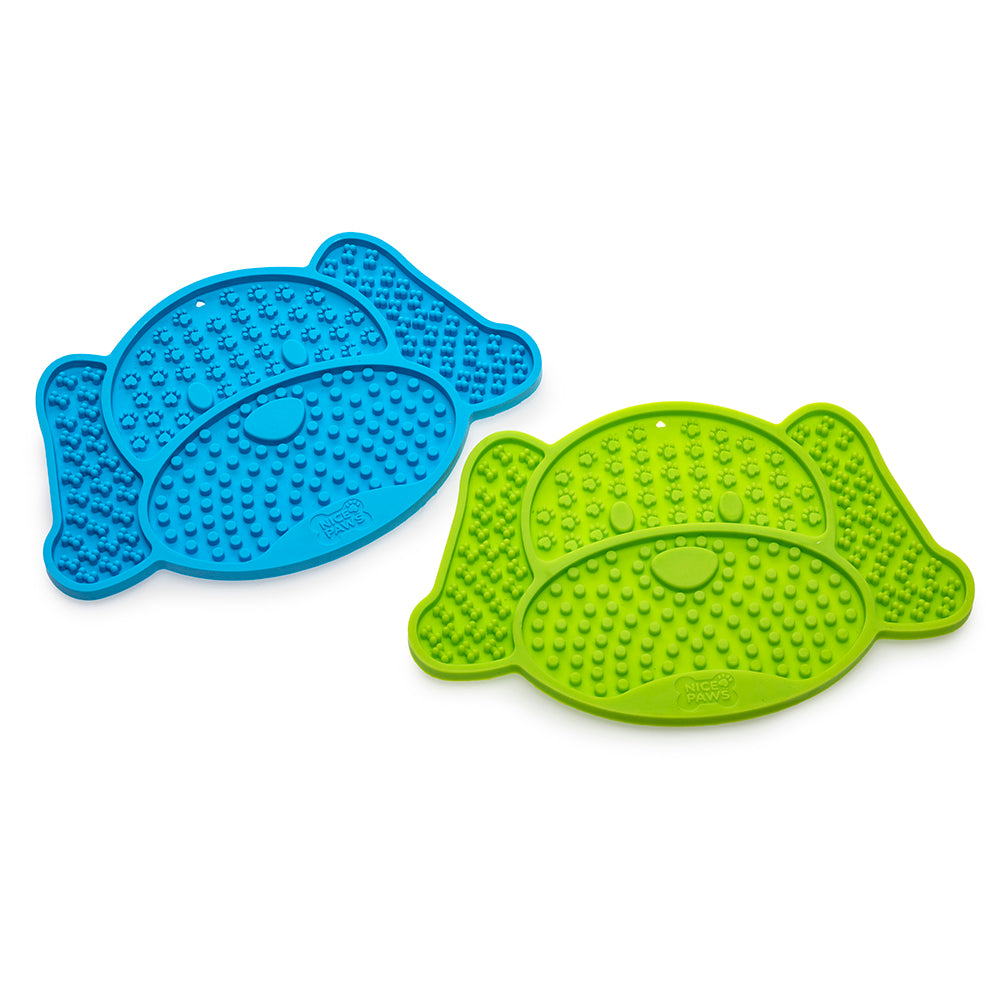 Nice Paws Silicone Lick Mat - Designs May Vary