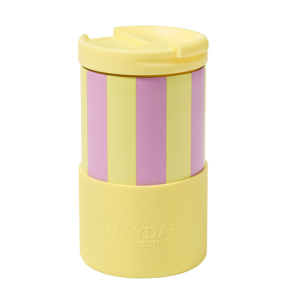 HAYDAE COLLECTIVE Stainless Steel Travel Mug 380ml Yellow