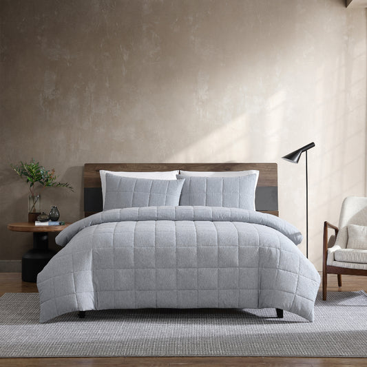 Kenneth Cole Jersey Marle Quilt Cover Set