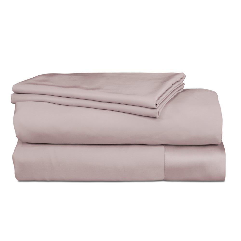 Algodon Bamboo Sheet Set Blush