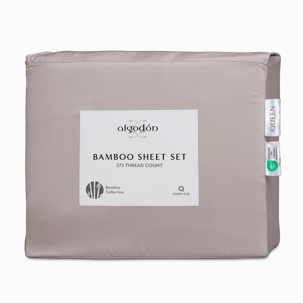 Algodon Bamboo Sheet Set Blush