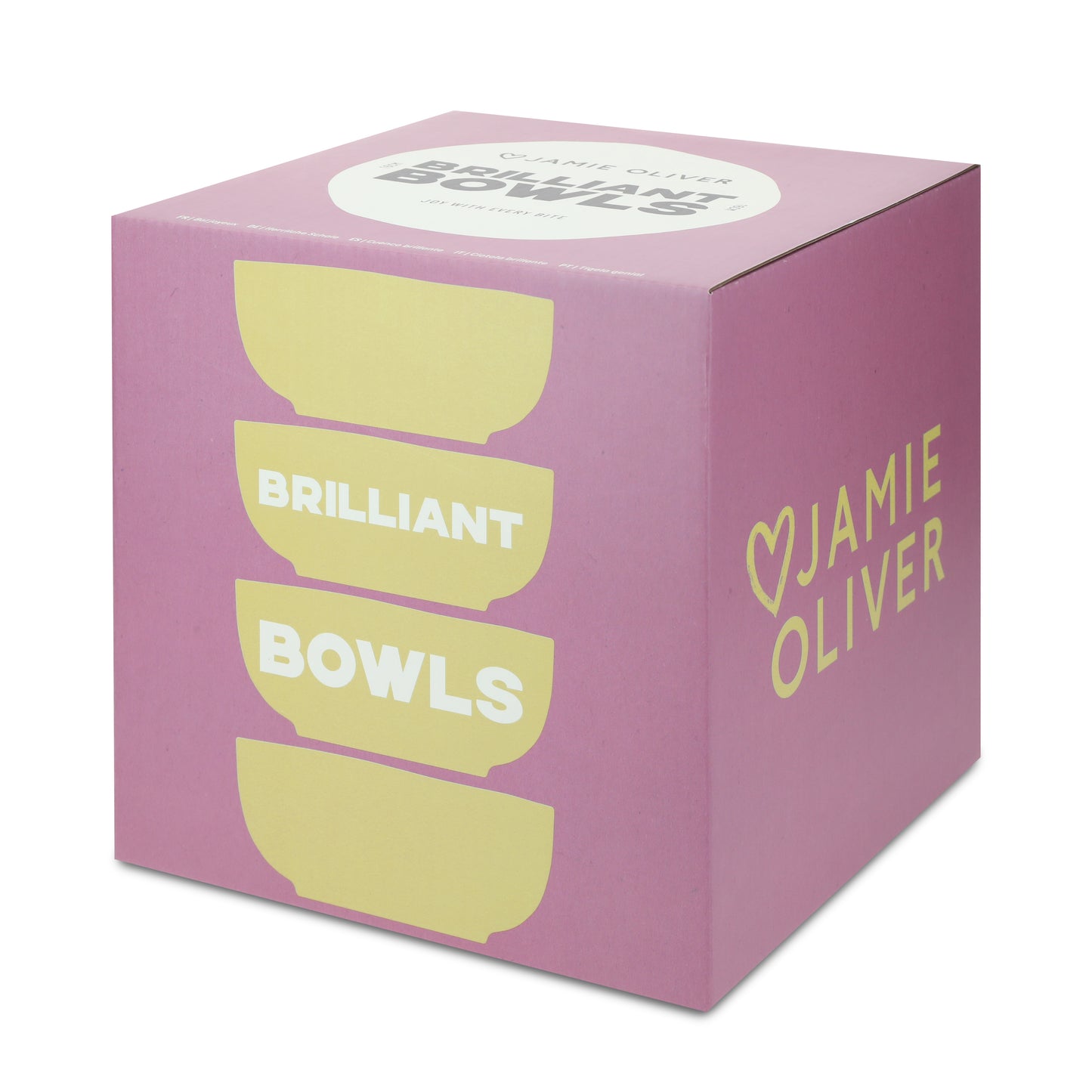 Jamie Oliver Set Of 4 Big Love Stoneware Brilliant Bowls