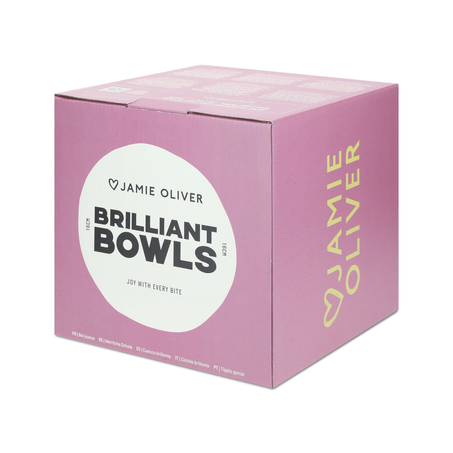 Jamie Oliver Set Of 4 Big Love Stoneware Brilliant Bowls