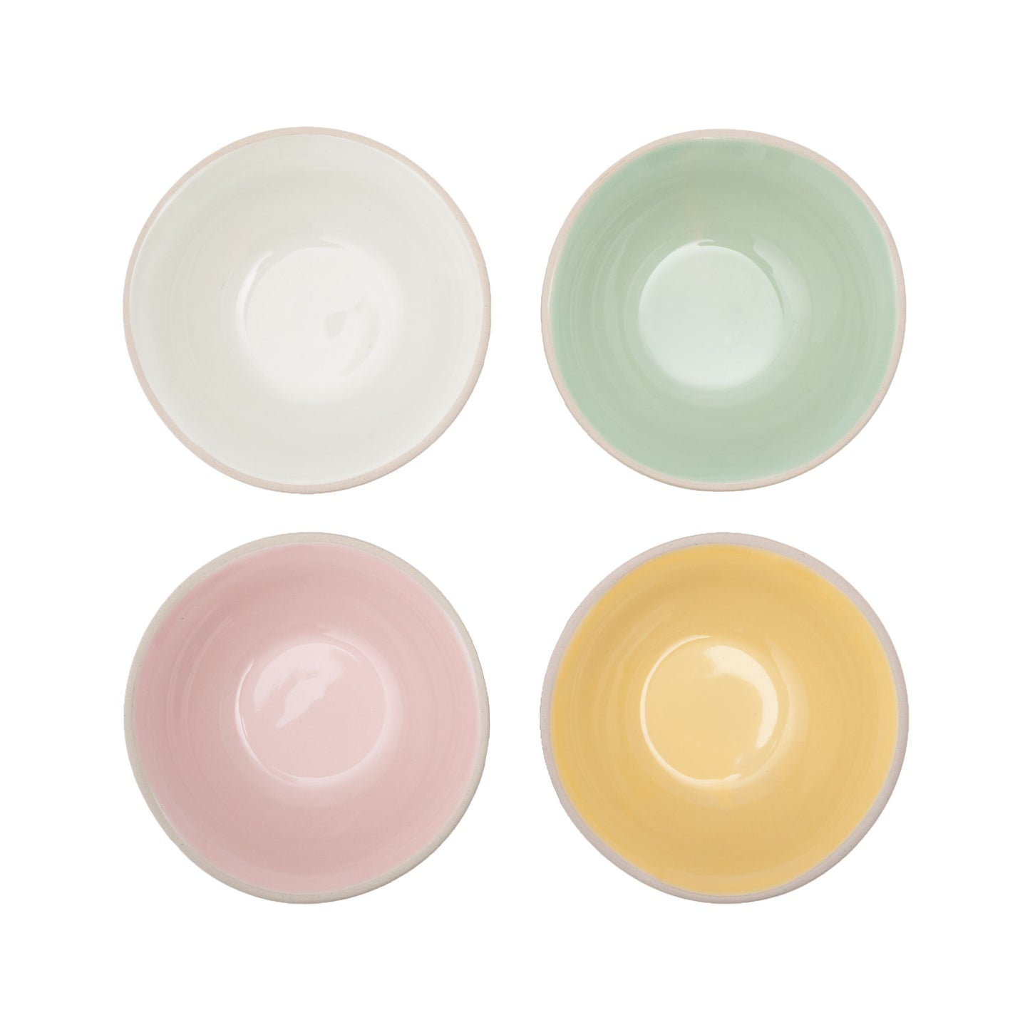 Jamie Oliver Set Of 4 Big Love Stoneware Little Bowls
