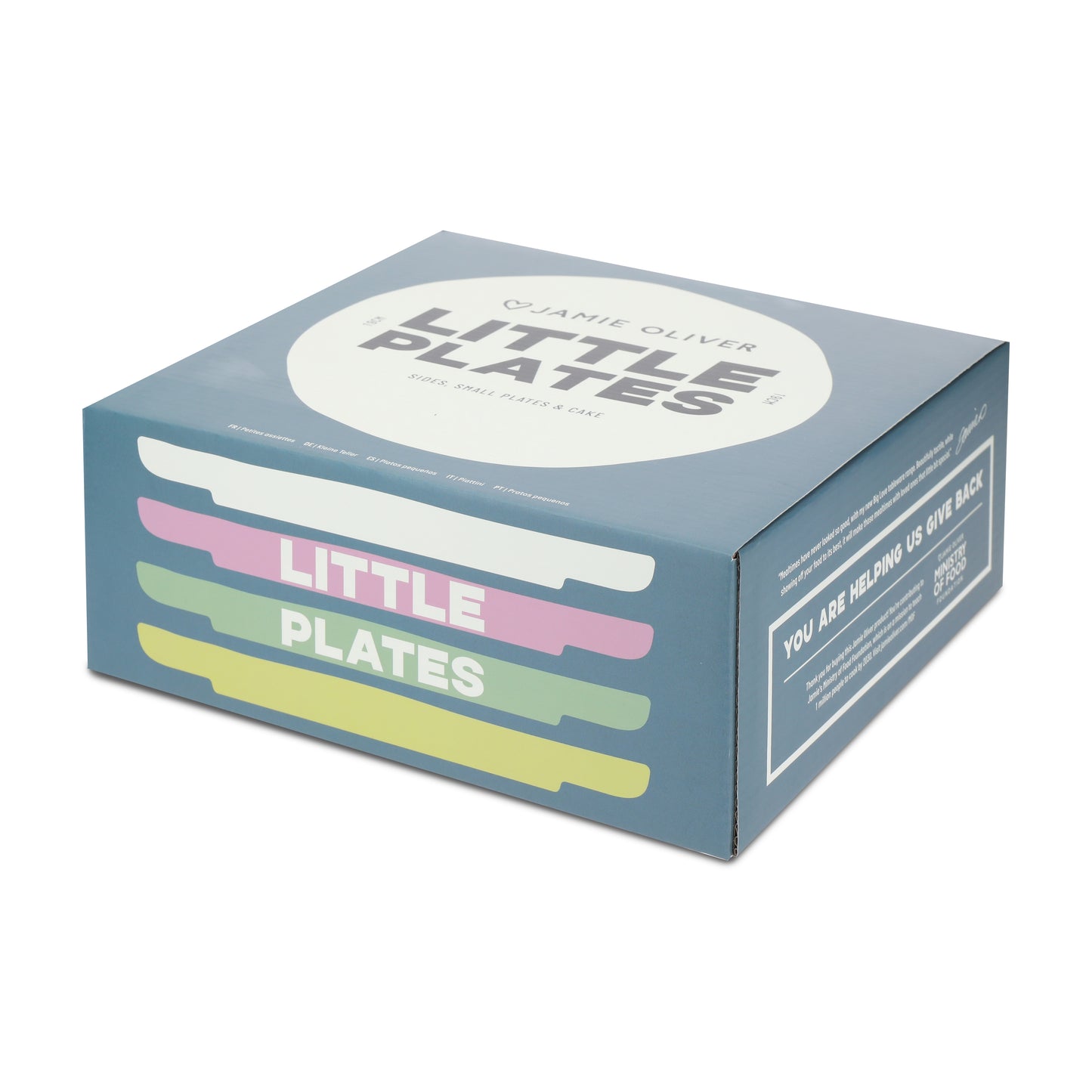 Jamie Oliver Set Of 4 Big Love Stoneware Little Plates