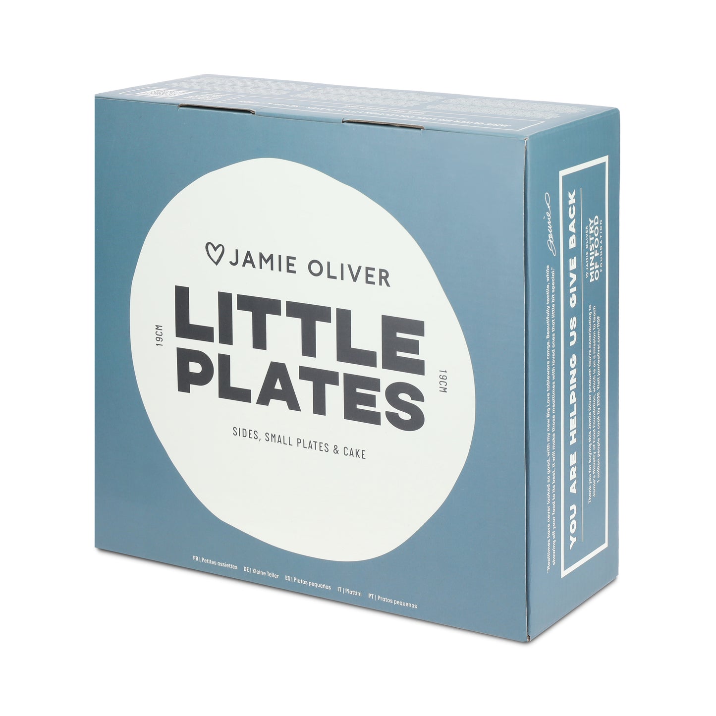 Jamie Oliver Set Of 4 Big Love Stoneware Little Plates