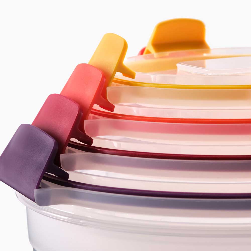 Joseph Joseph Nest Lock 4-Piece Round Multi-Size Storage Container Set at House