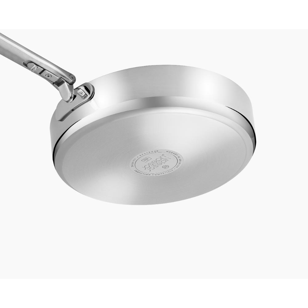 Joseph Joseph Space Steel Stainless Steel Saute Pan with Lid 28cm