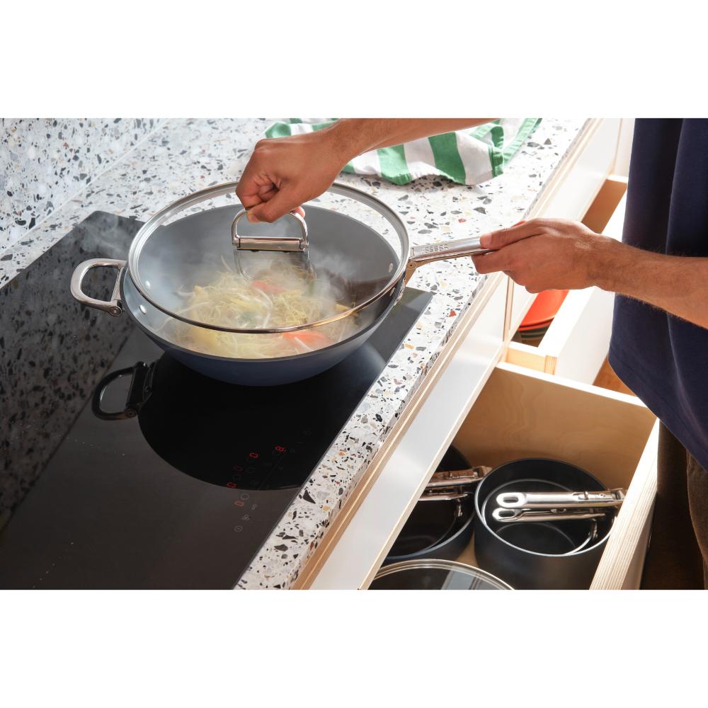 Joseph Joseph Space Non-Stick Wok with Lid 32cm