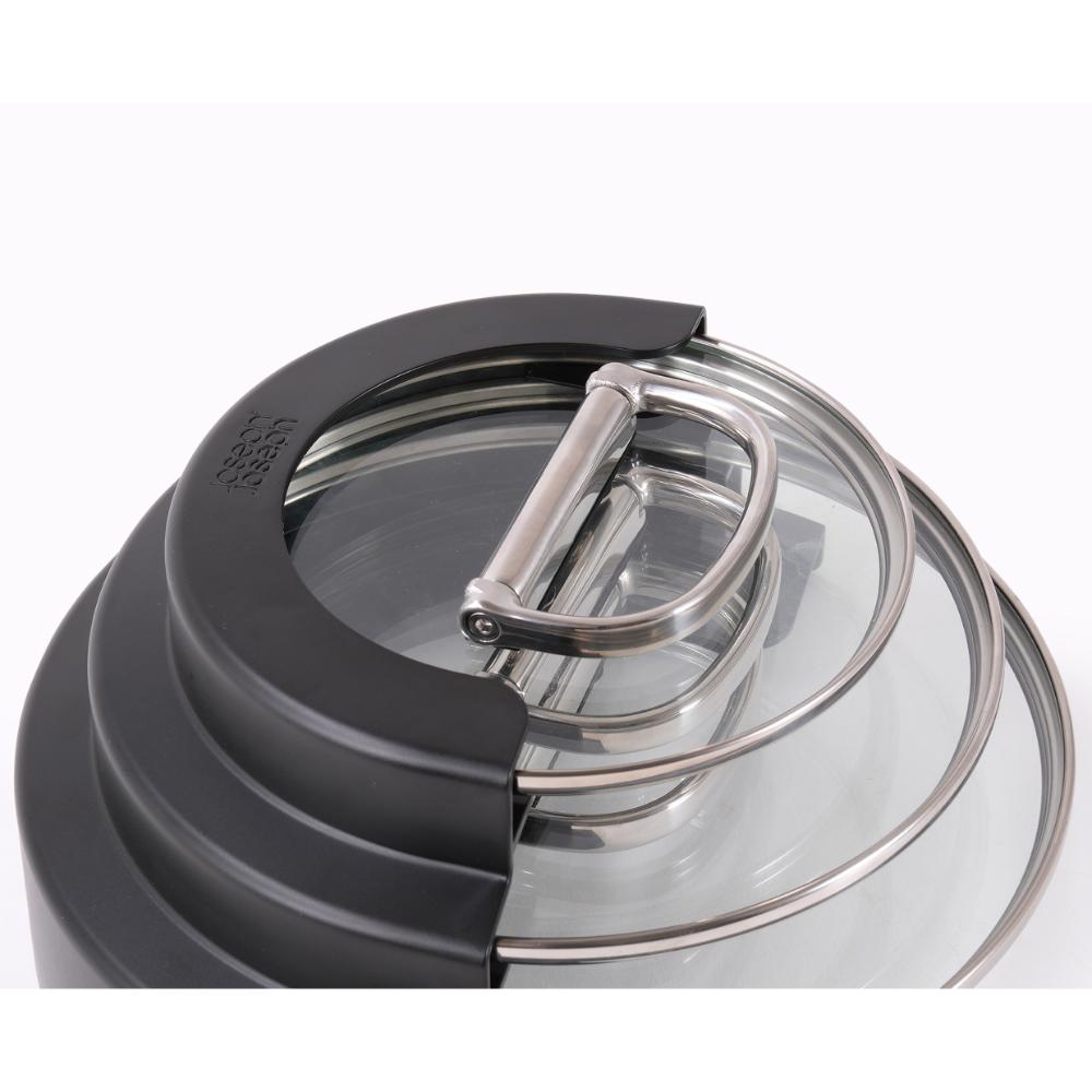 Joseph Joseph Space Stack 3 Piece Non Stick Cookware Set