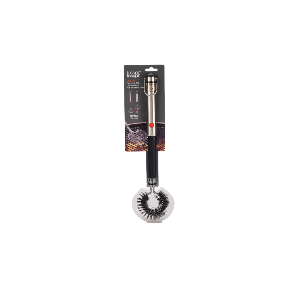 Joseph Joseph Grillout Heavy-Duty BBQ Cleaning Brush With Retractable Head at House