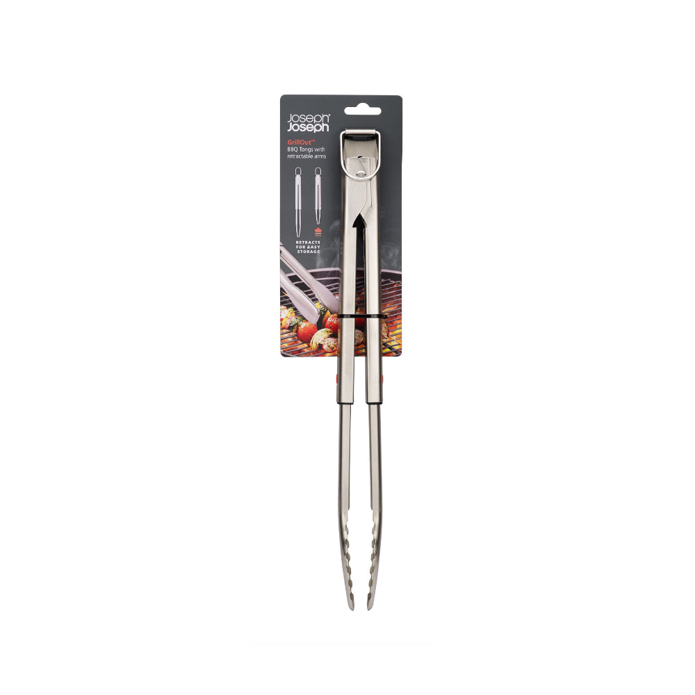 Joseph Joseph Grillout BBQ Tongs With Retractable Arms at House