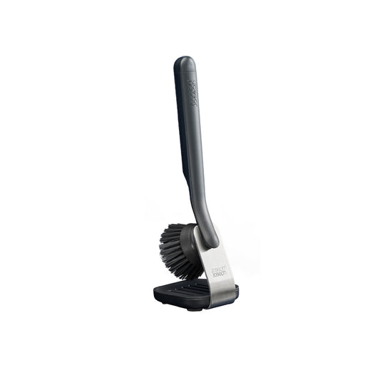 Joseph Joseph Sinktech Dish Brush With Stainless Steel Storage Stand at House