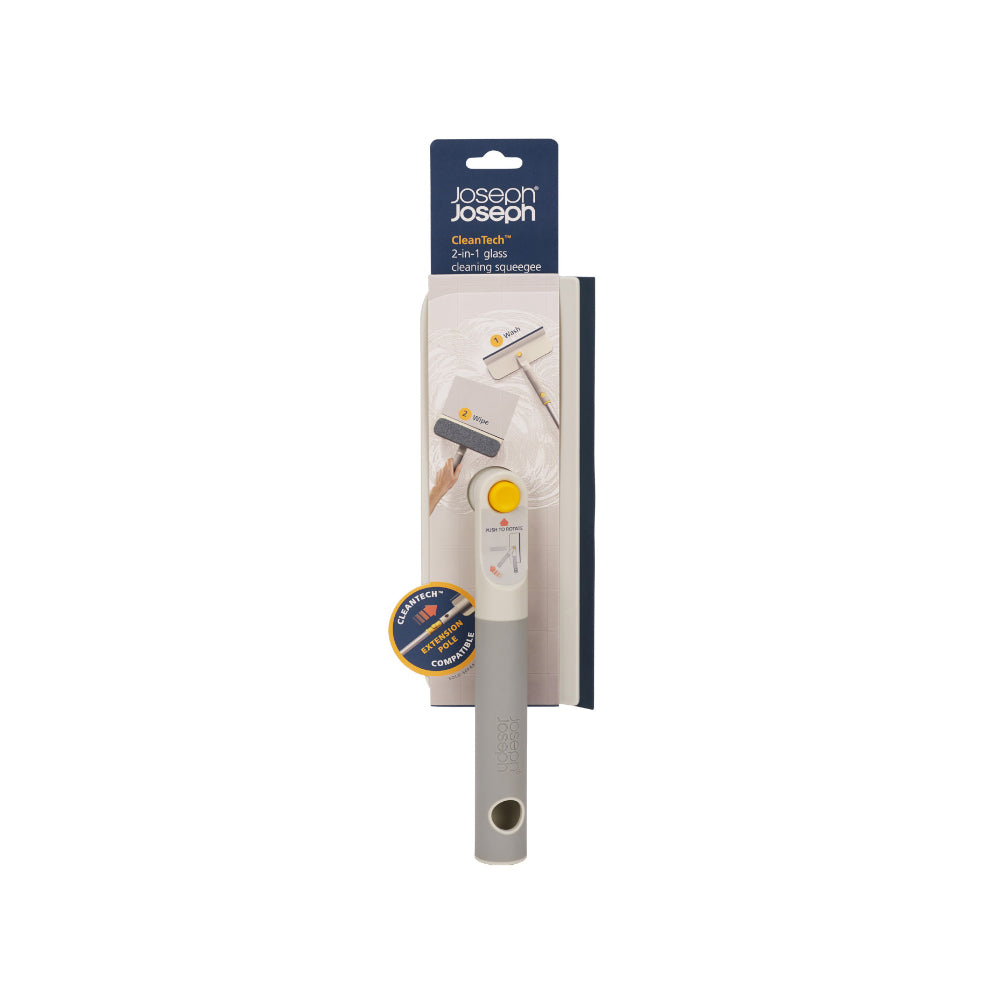 Joseph Joseph Cleantech 2-In-1 Glass Cleaning Squeegee at House