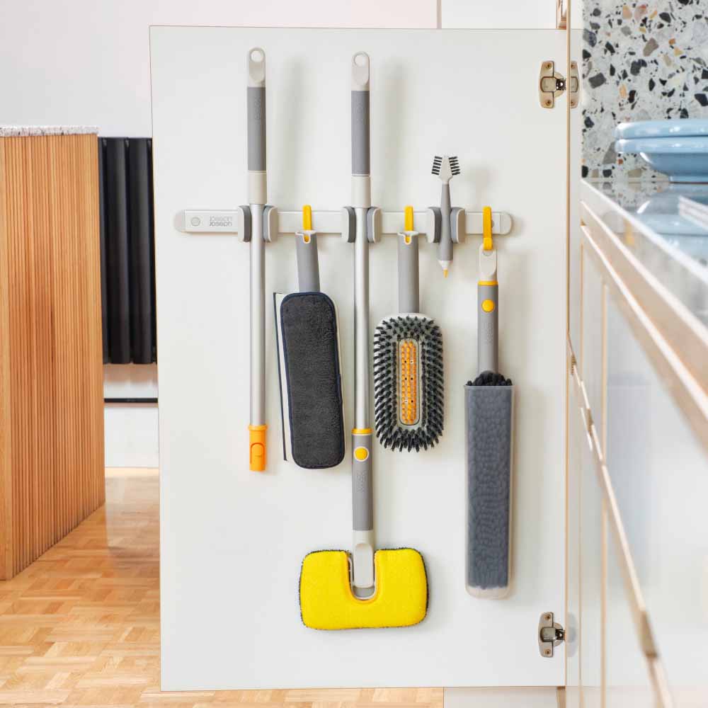 Joseph Joseph Cleantech Cleaning Tool Storage Rail at House
