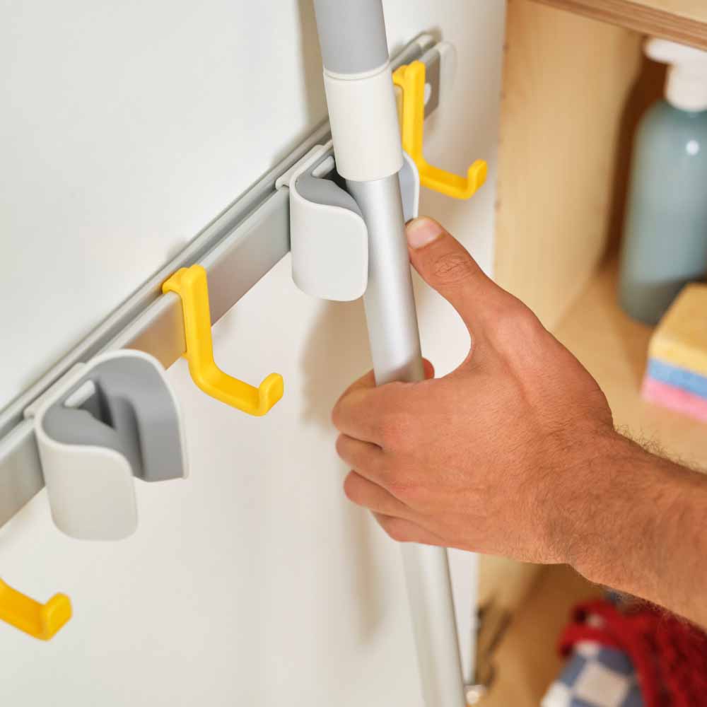 Joseph Joseph Cleantech Cleaning Tool Storage Rail at House