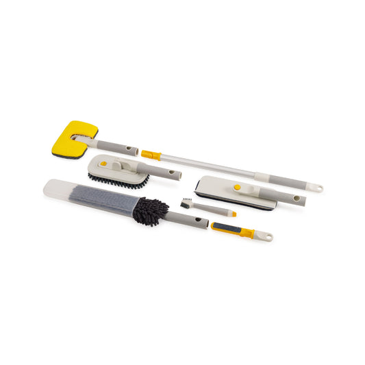 Joseph Joseph Cleantech Deep Cleaning Set With Extension Pole at House