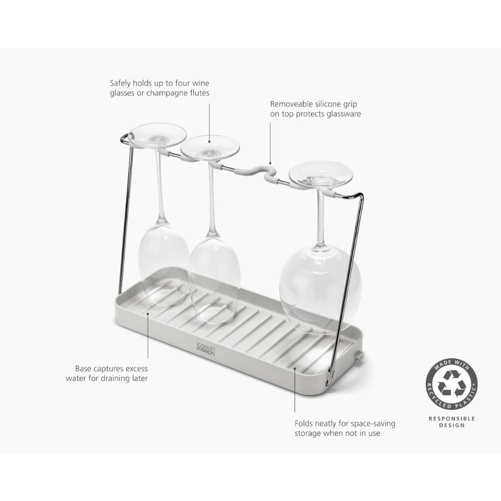 Joseph Joseph Drysmart Wine Glass Drying Rack