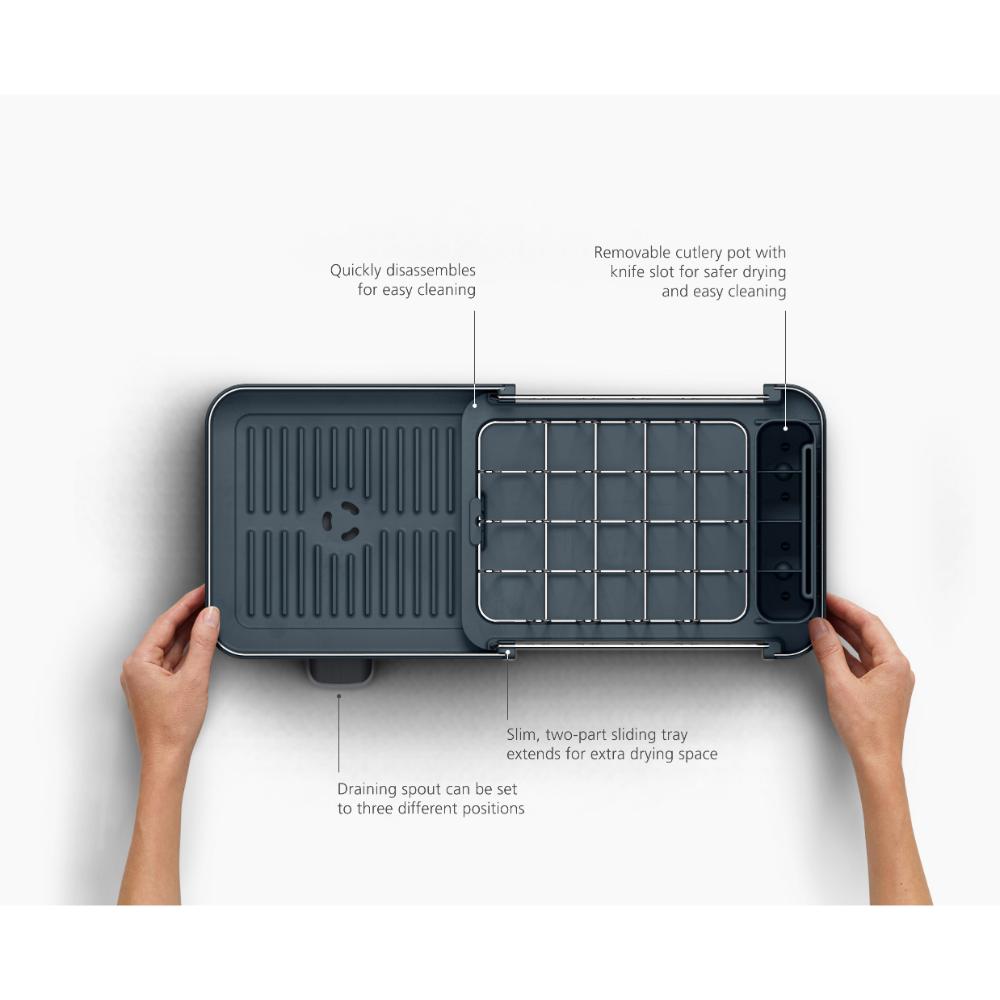 Joseph Joseph Extend Slim Steel Dish Rack