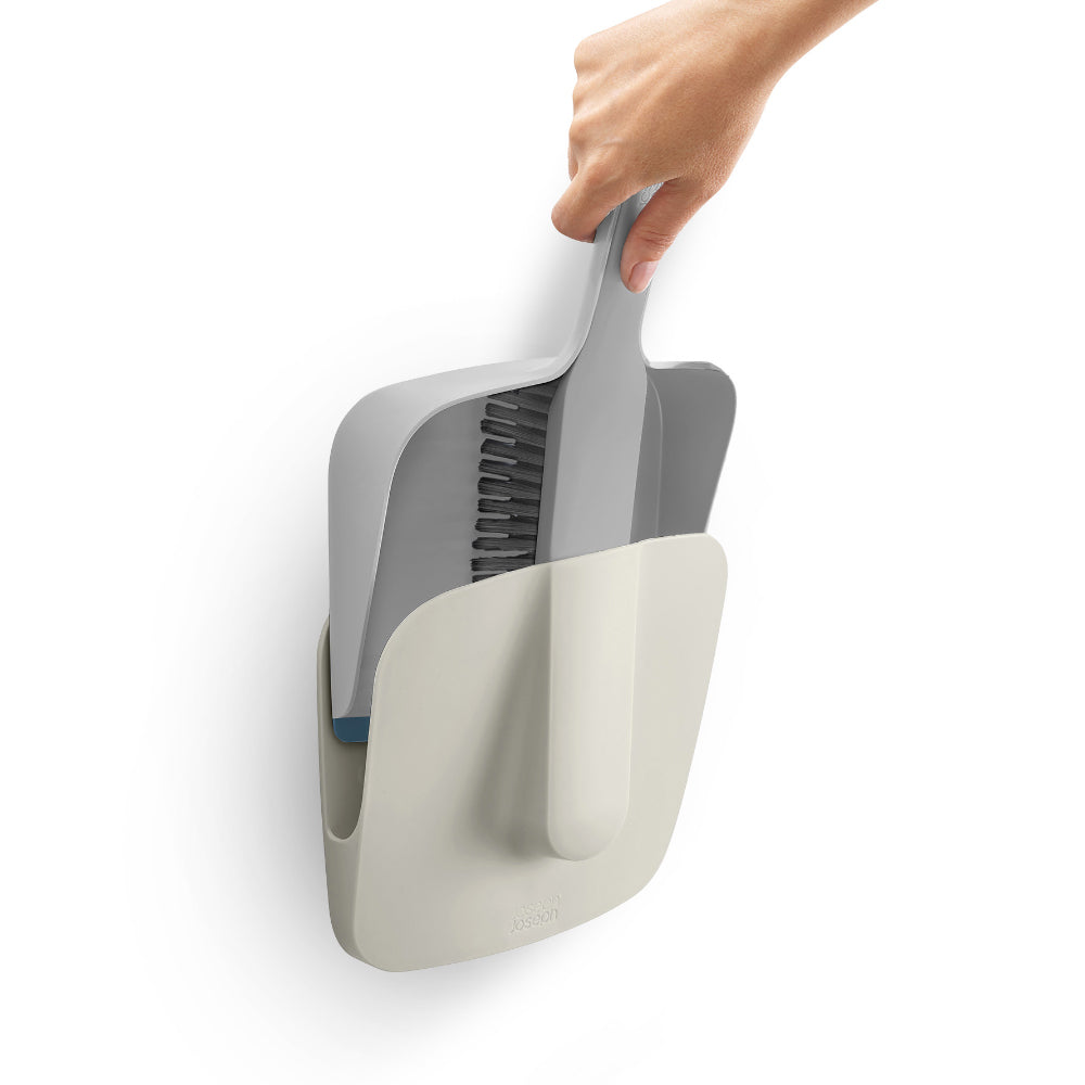 Joseph Joseph Cleantech Wall-Mounted Dustpan & Brush at House