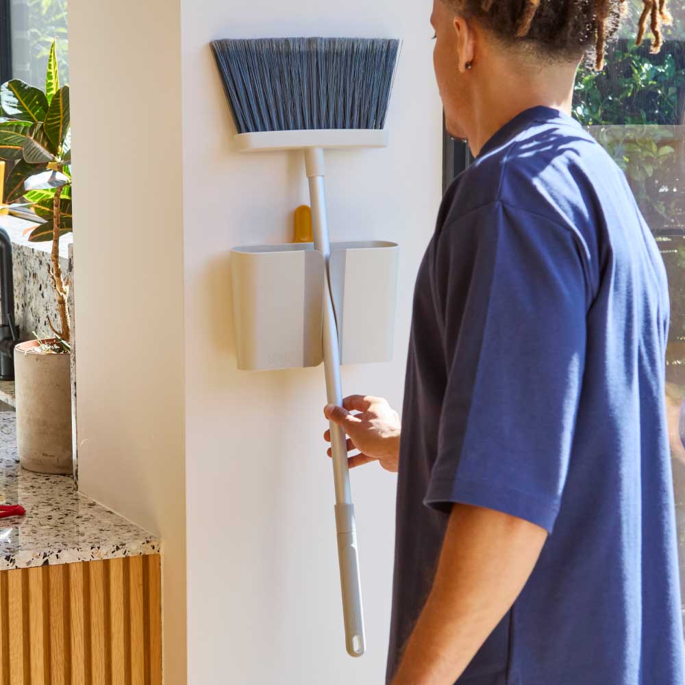 Joseph Joseph Cleantech Wall-Mounted Broom at House