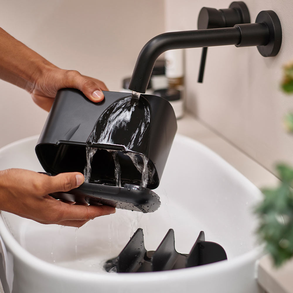 Joseph Joseph EasyStore Large Toothbrush Caddy Matt Black