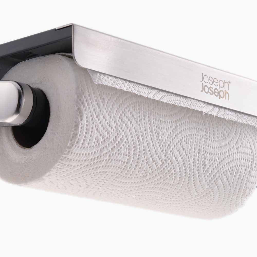 Joseph Joseph Rollgrip Under-Shelf Easy-Tear Kitchen Roll Holder at House