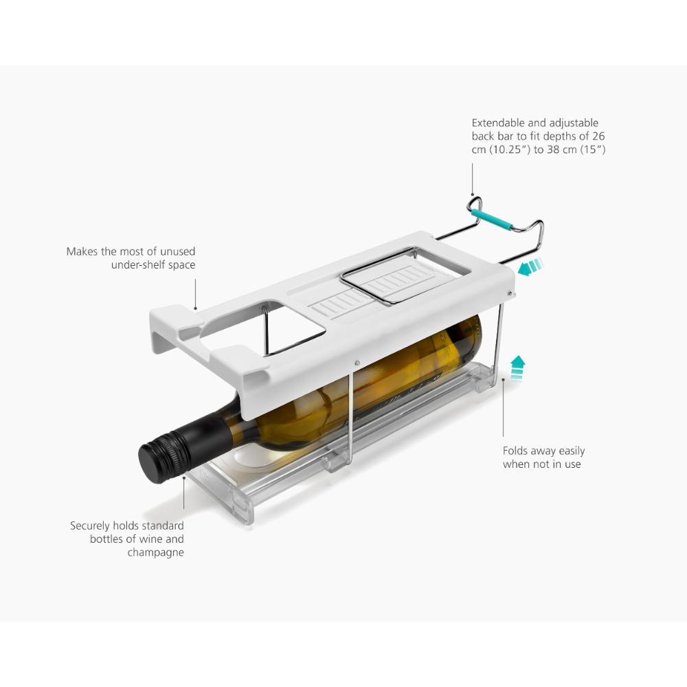 Joseph Joseph Fridgestore Under-Shelf Bottle Holder