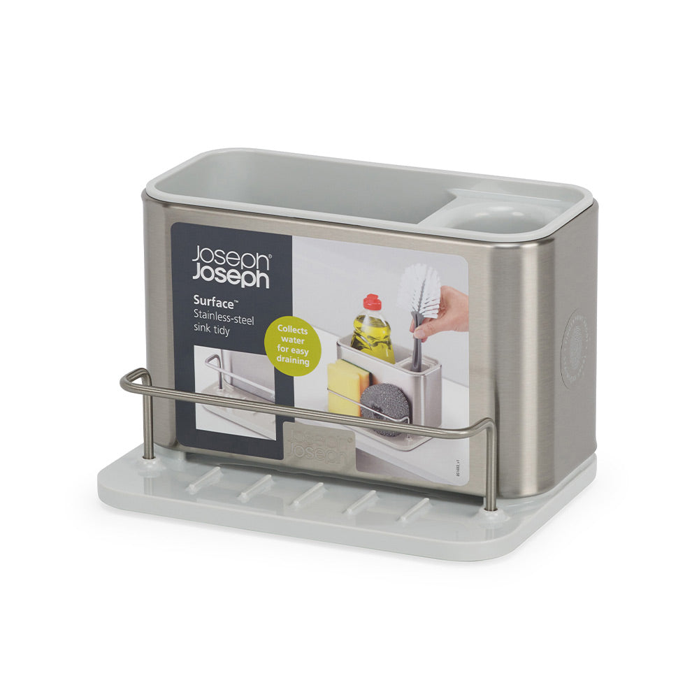 Joseph Joseph Surface Stainless Steel Sink Tidy Stone