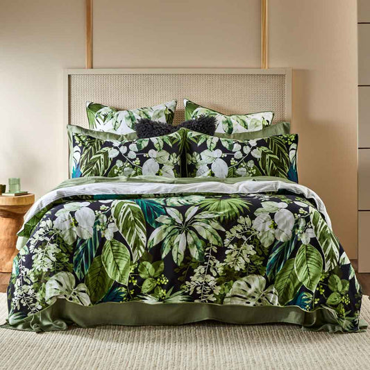 MyHouse Jane Quilt Cover Set Shadow