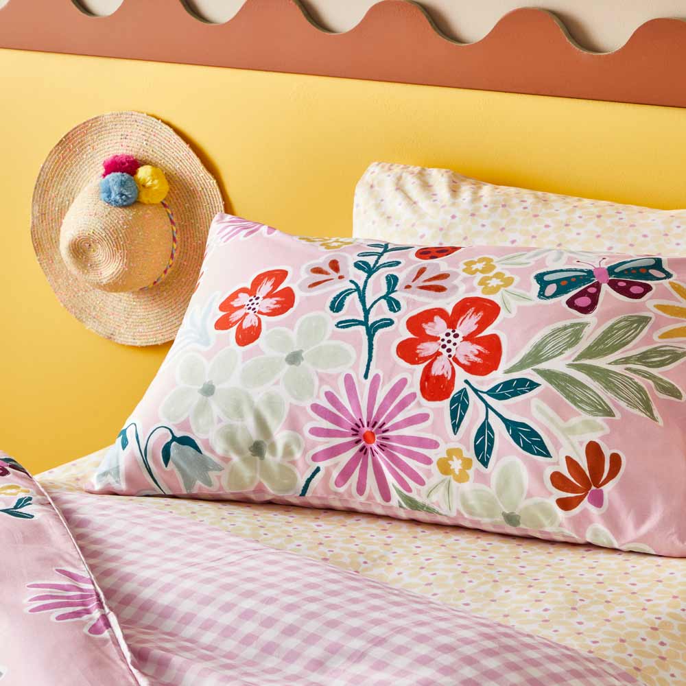 MyHouse Kids Quilt Cover Set Daisy Fields