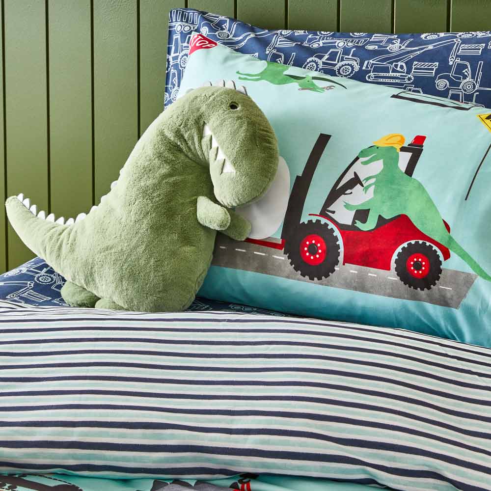 MyHouse Kids Quilt Cover Set Dino Builders