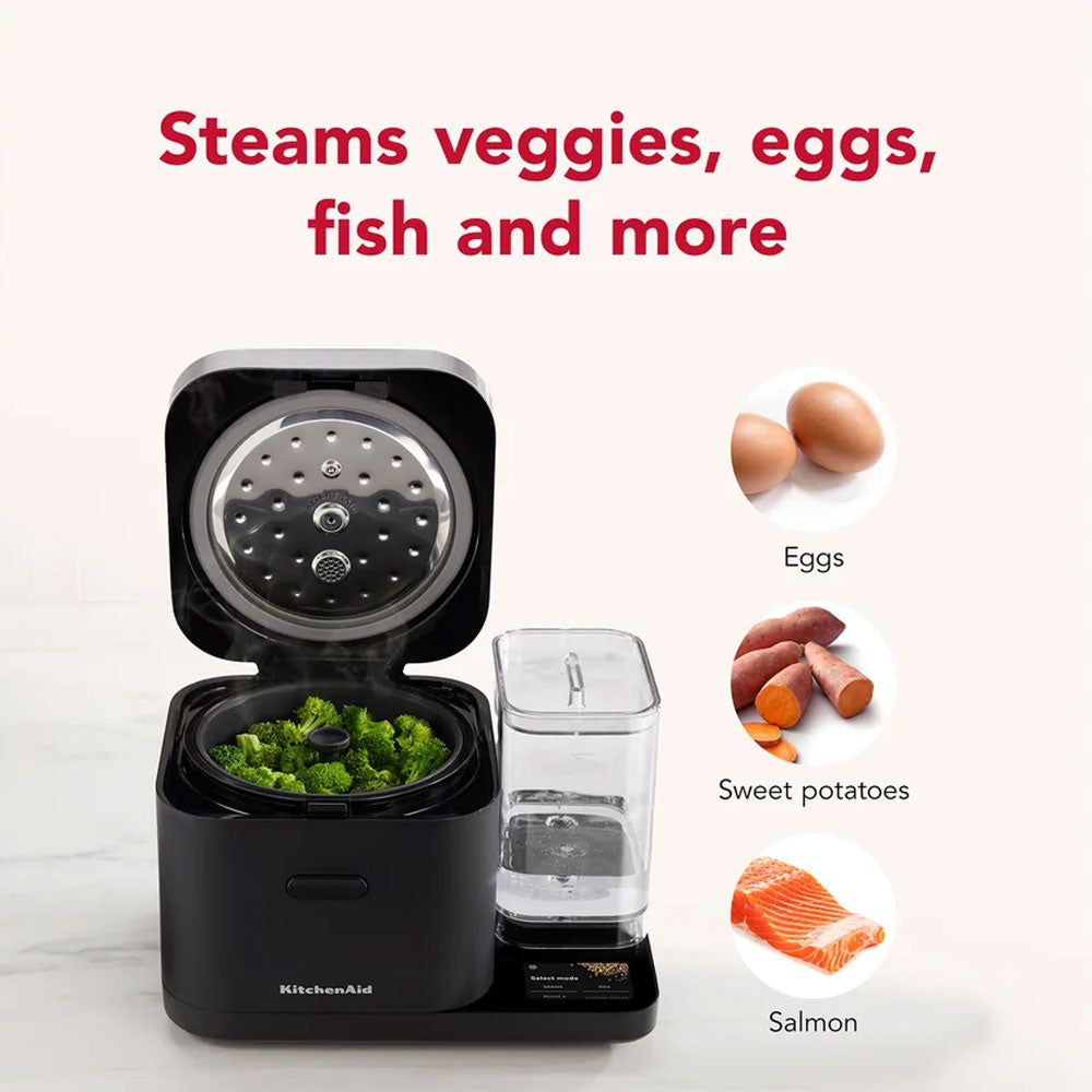 KitchenAid Grain & Rice Cooker Black Matte