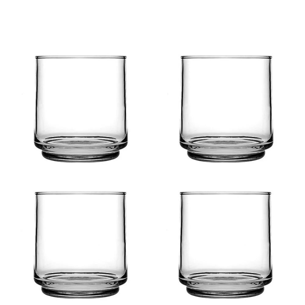 Anchor Hocking Set of 4 Finlandia Rocks Glasses 355ml