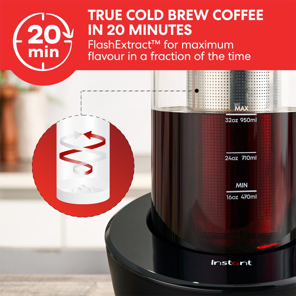 Instant Cold Brew Coffee Maker 950ml