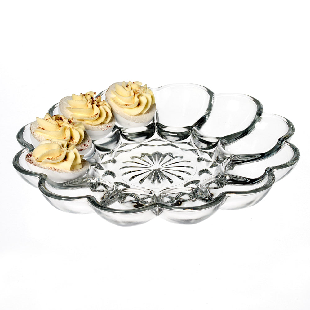 Anchor Hocking Presence Egg Plate