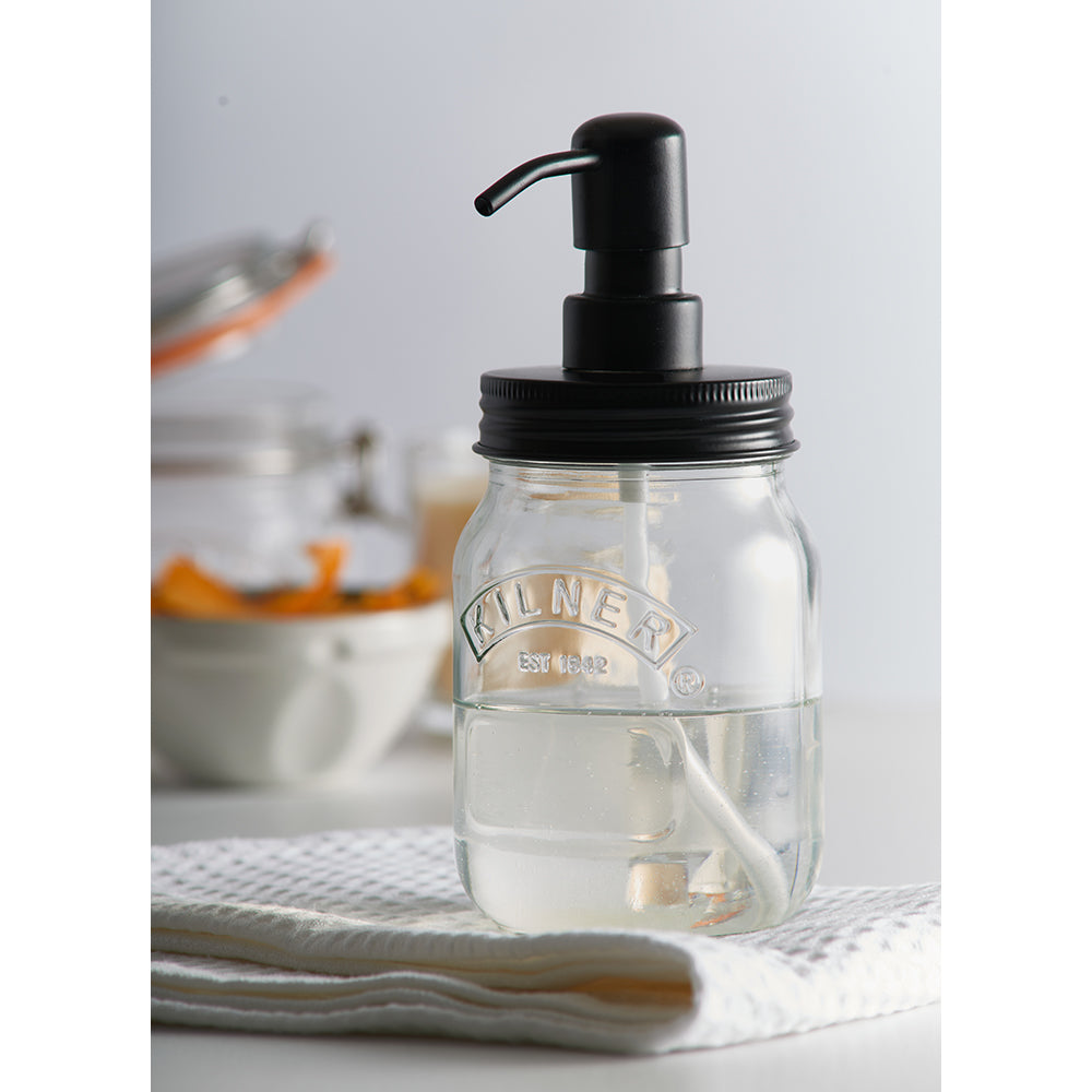 Kilner Liquid Soap & Hand Lotion Dispenser 500ml