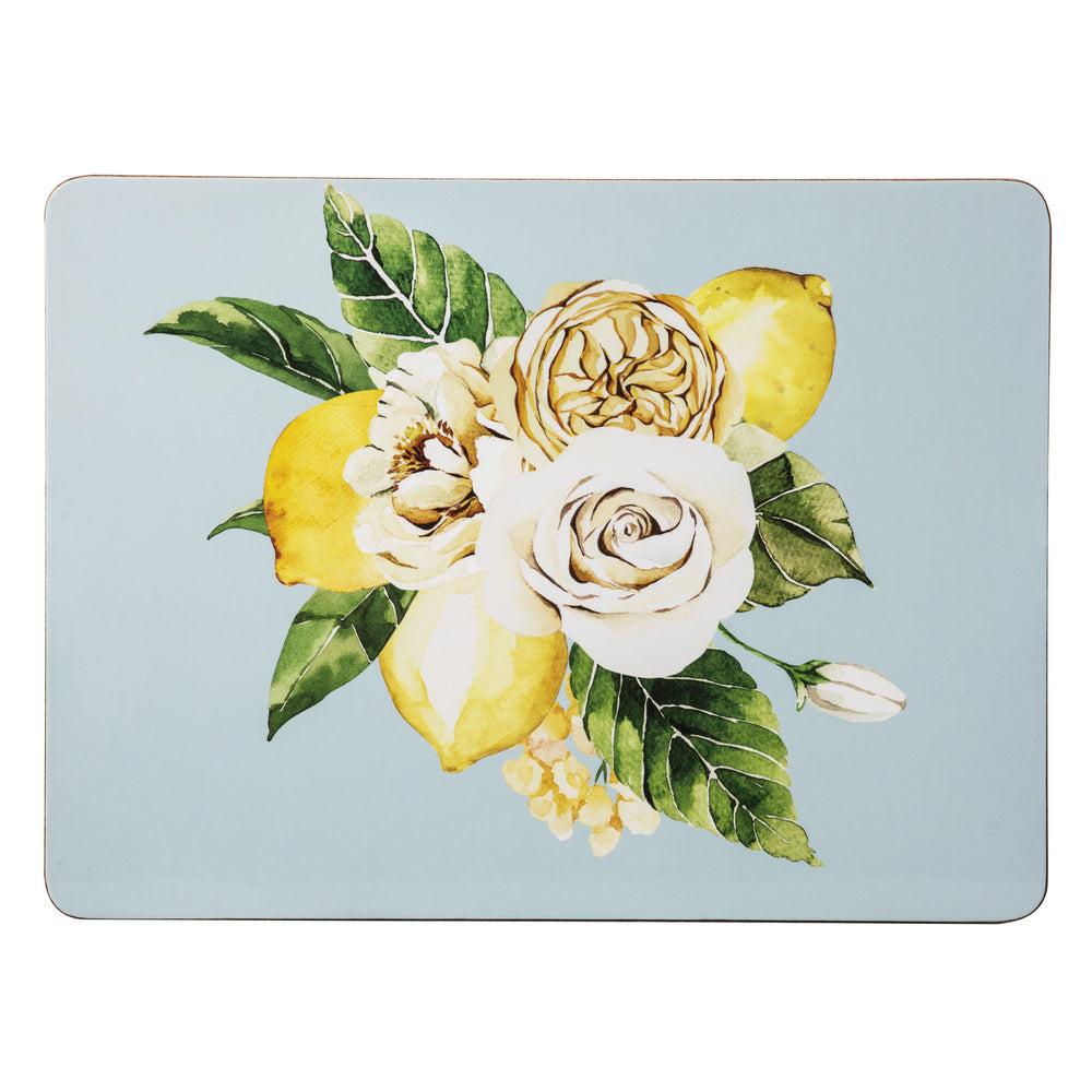 Ashdene Citrus Blooms Set of 6 Placemats