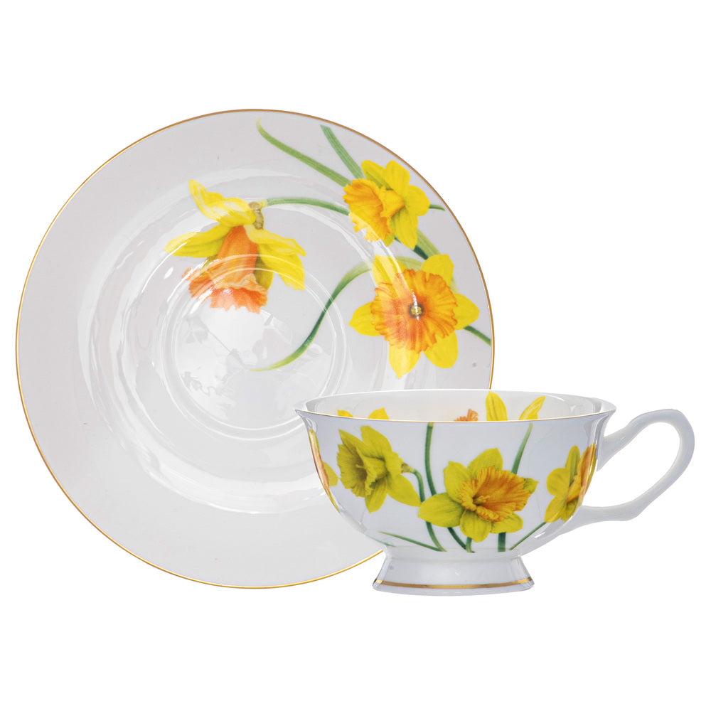 Ashdene Botanical Symphony Cup & Saucer 220ml