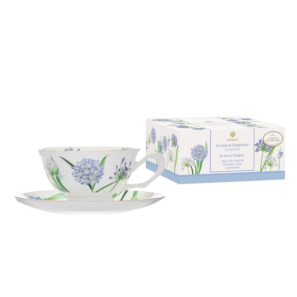 Ashdene Botanical Symphony Cup & Saucer 220ml