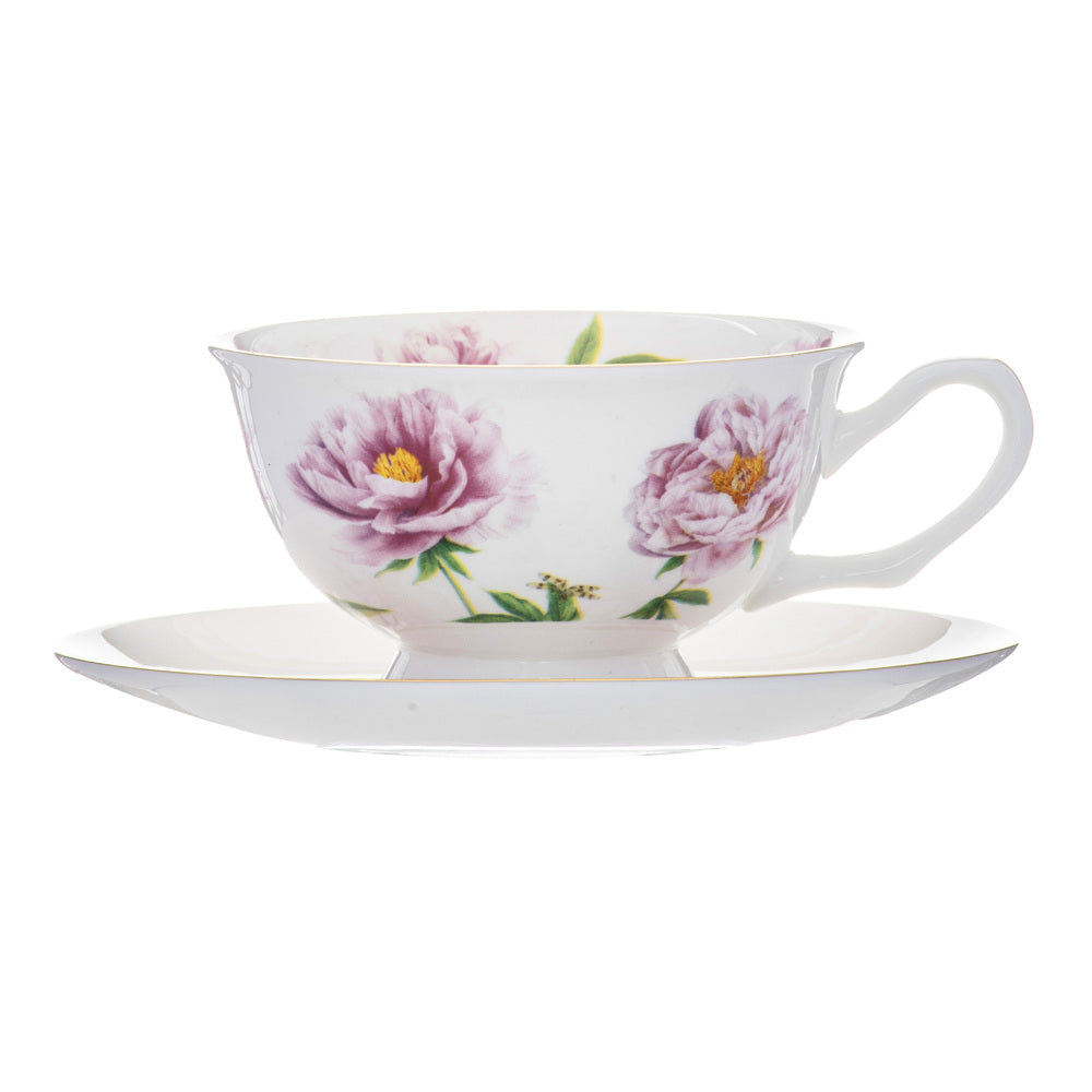 Ashdene Botanical Symphony Cup & Saucer 220ml