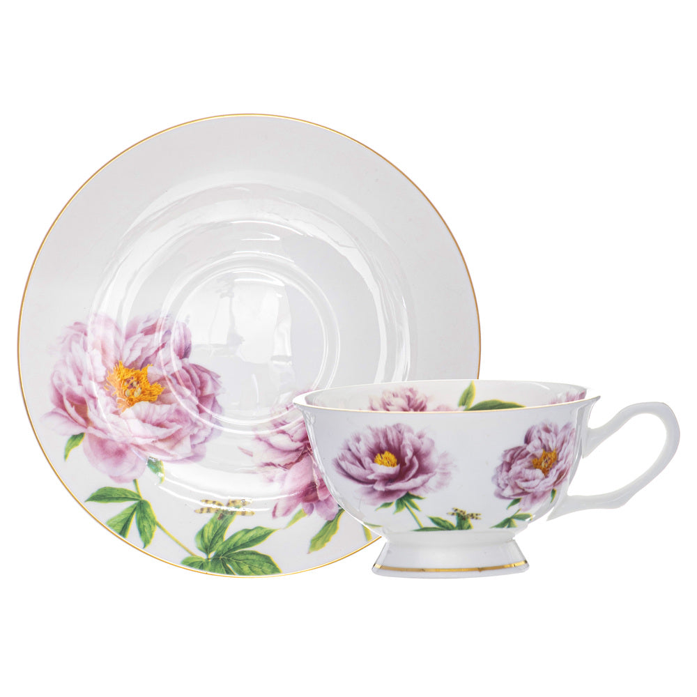 Ashdene Botanical Symphony Cup & Saucer 220ml